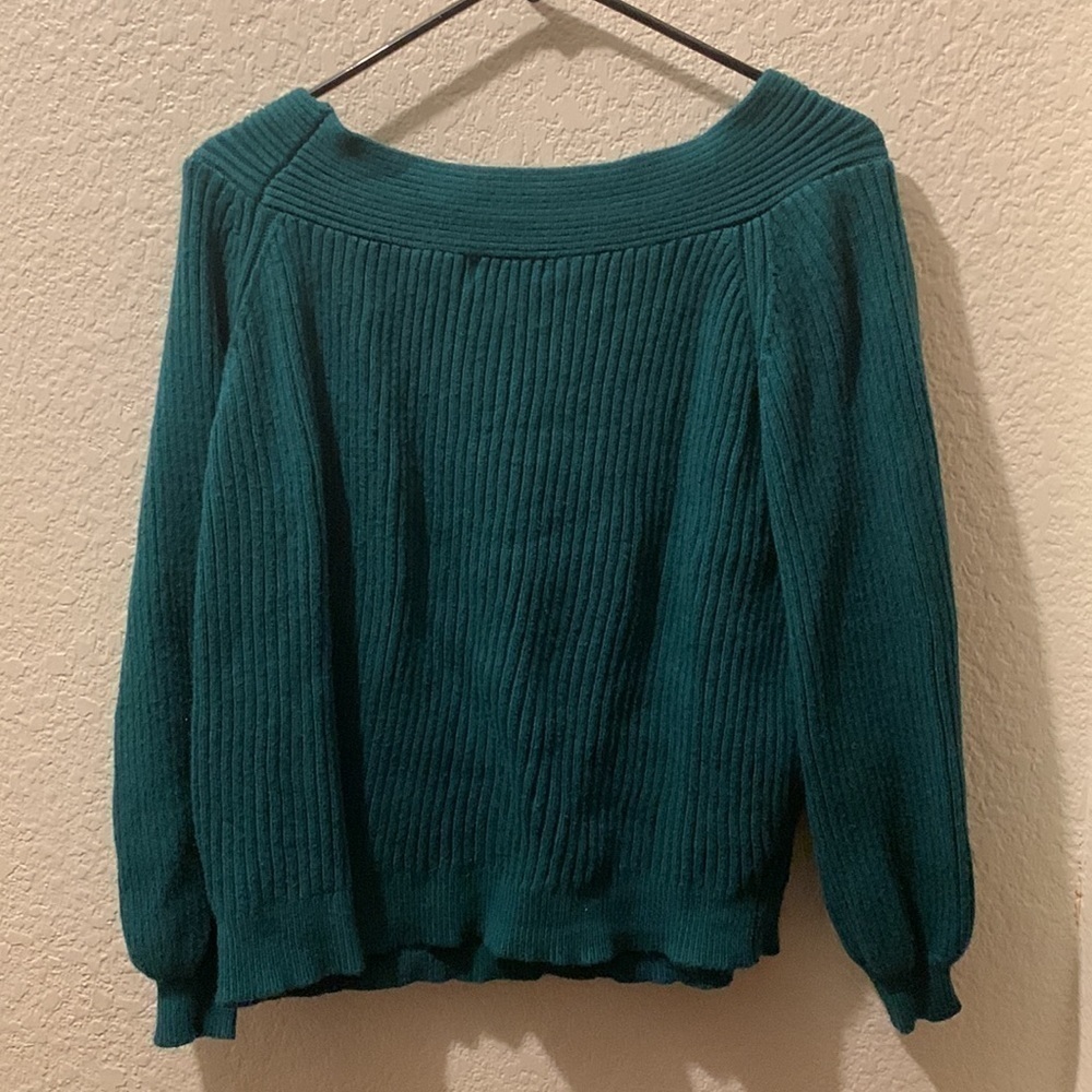 Kirundo teal sweater - Picture 7 of 8